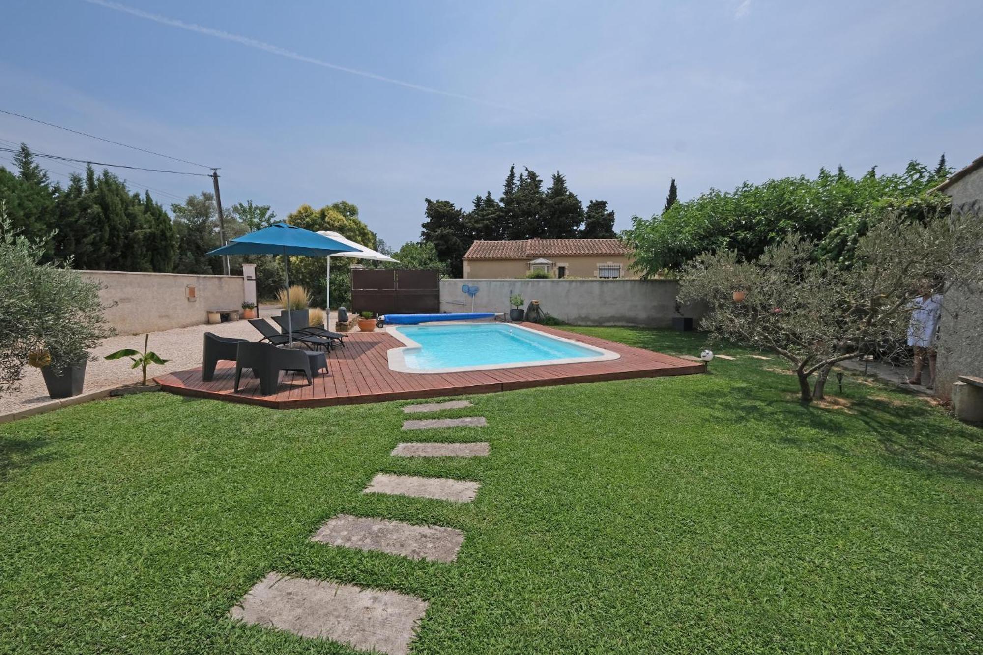 Very Pleasant House With Swimming Pool In Mouries, Near Les Baux De Provence In The Alpilles - 6 People别墅 外观 照片