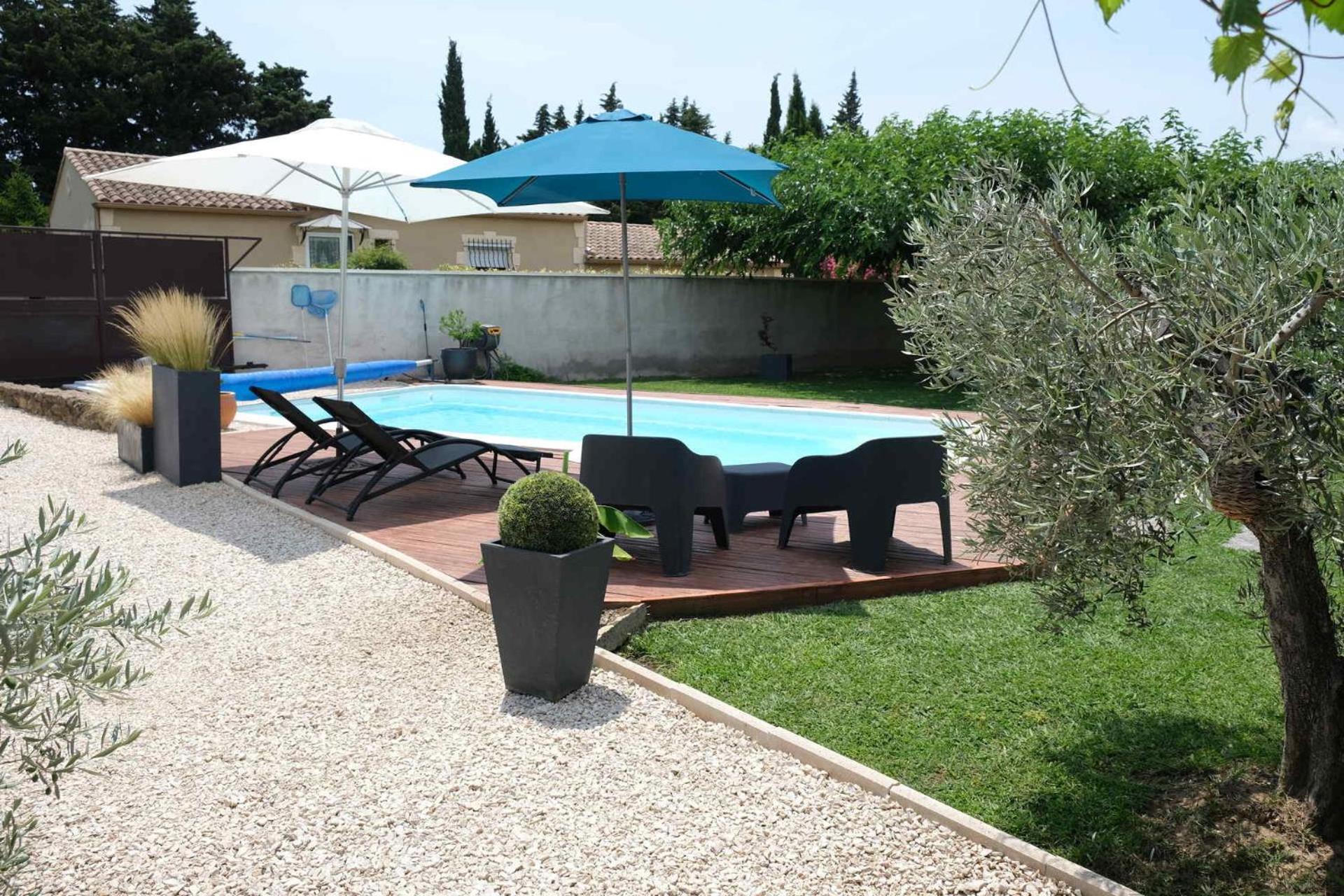 Very Pleasant House With Swimming Pool In Mouries, Near Les Baux De Provence In The Alpilles - 6 People别墅 外观 照片