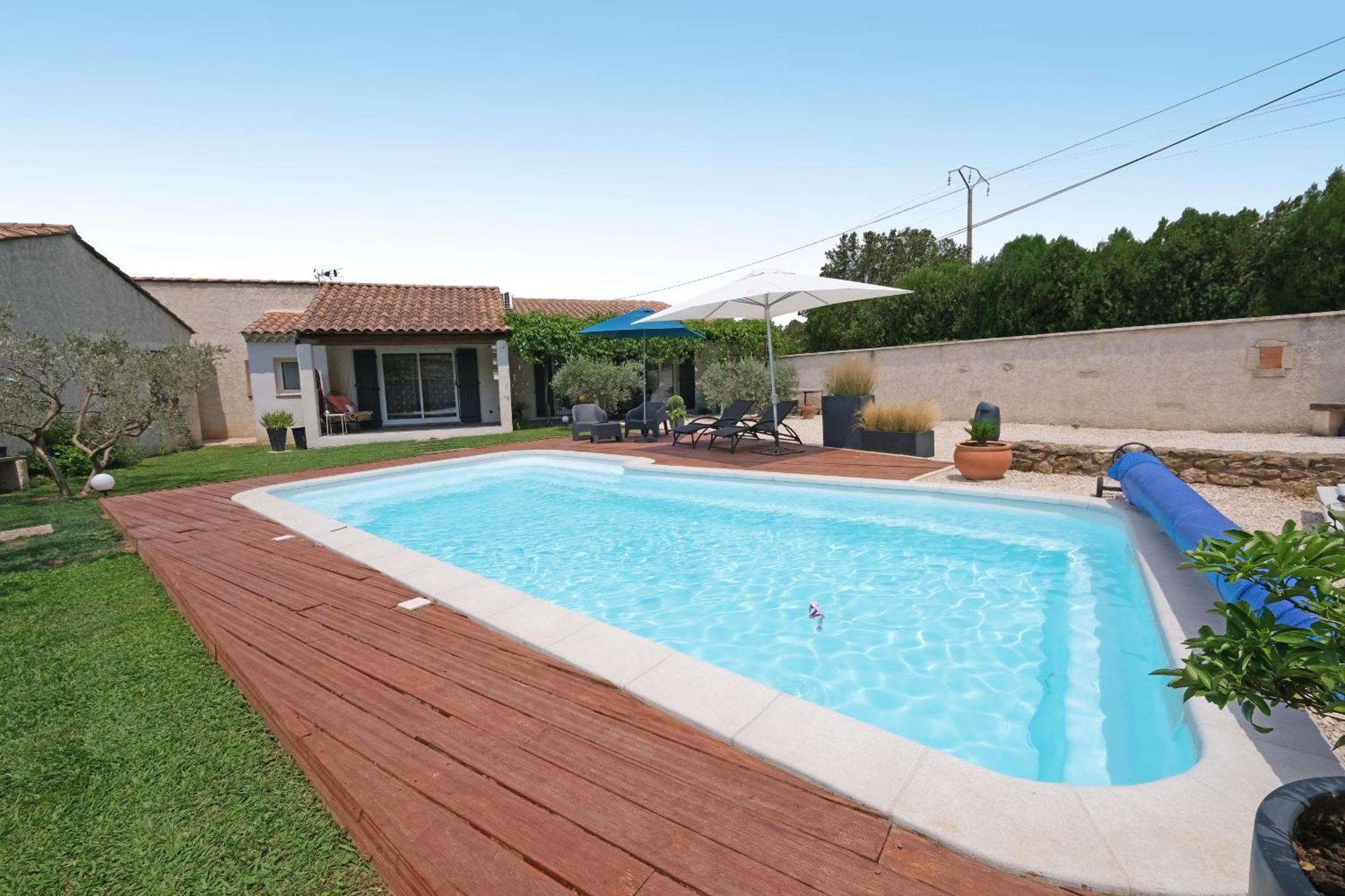 Very Pleasant House With Swimming Pool In Mouries, Near Les Baux De Provence In The Alpilles - 6 People别墅 外观 照片