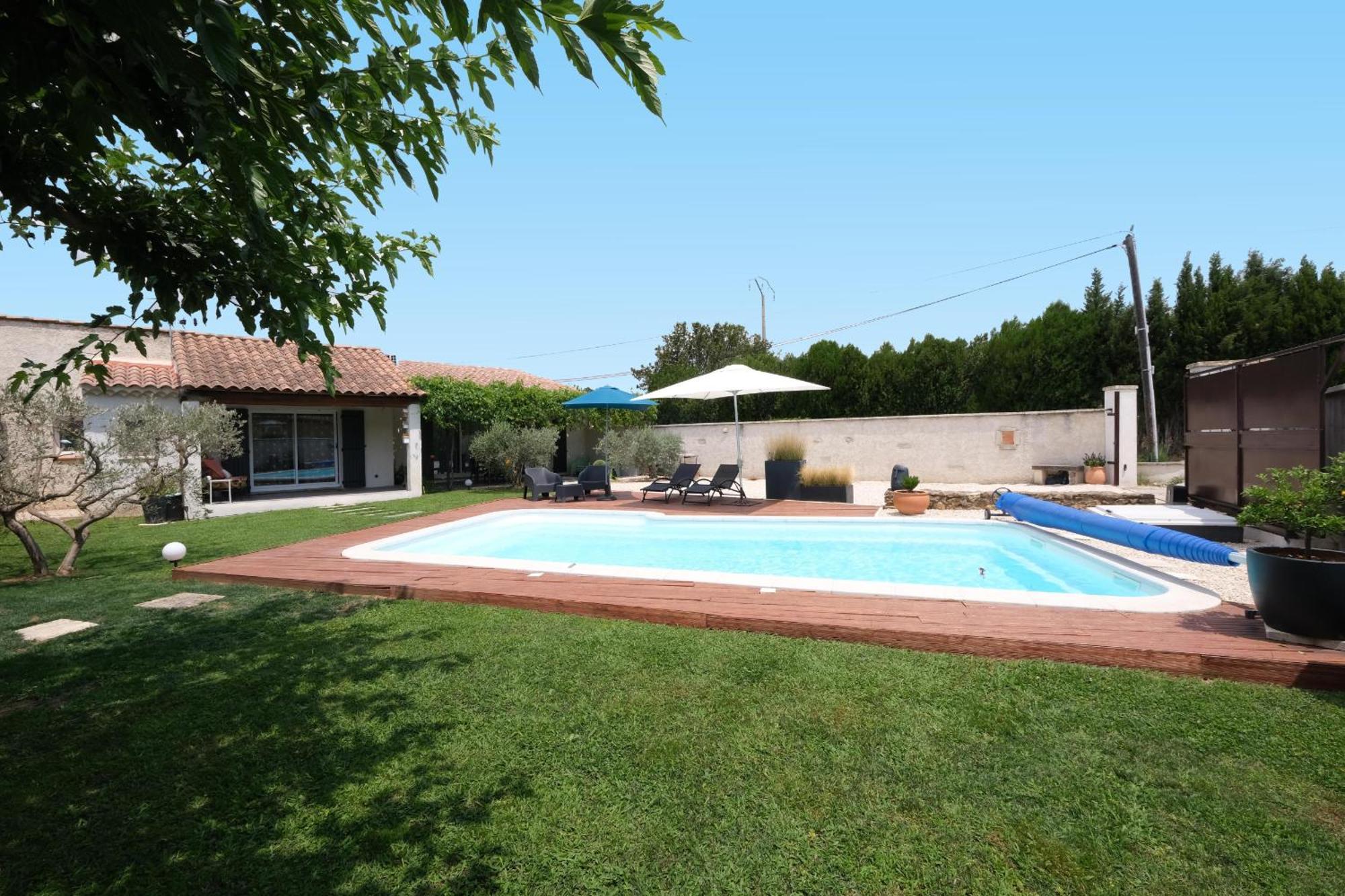 Very Pleasant House With Swimming Pool In Mouries, Near Les Baux De Provence In The Alpilles - 6 People别墅 外观 照片